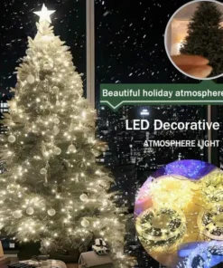 🎄Luces intermitentes con mando a distancia resistentes al agua⭐