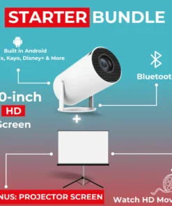 PortaView360 Pro – Ultra HD Taşınabilir Projektör